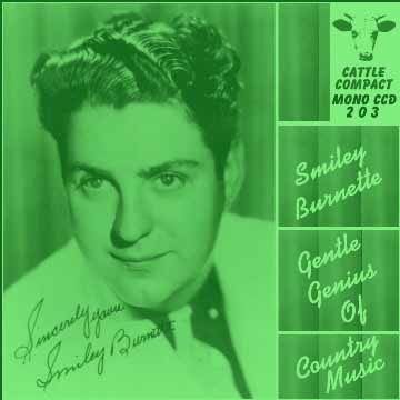 Smiley Burnette - Gentle Genius Of Country Music = Cattle LP 203