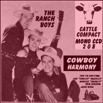 The Ranch Boys - Cowboy Harmony = Cattle CCD 208